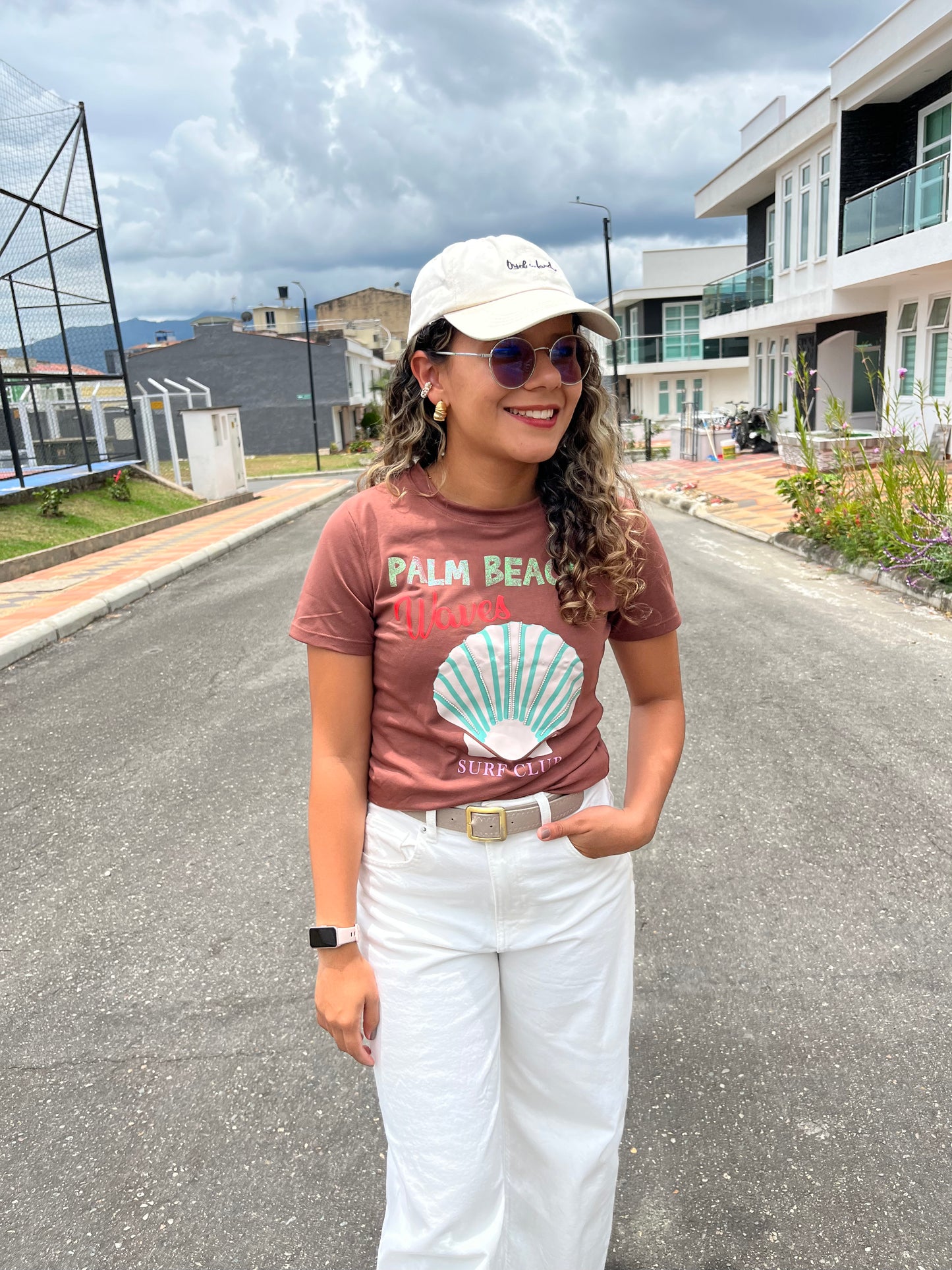 Camiseta Palm Beach Waves