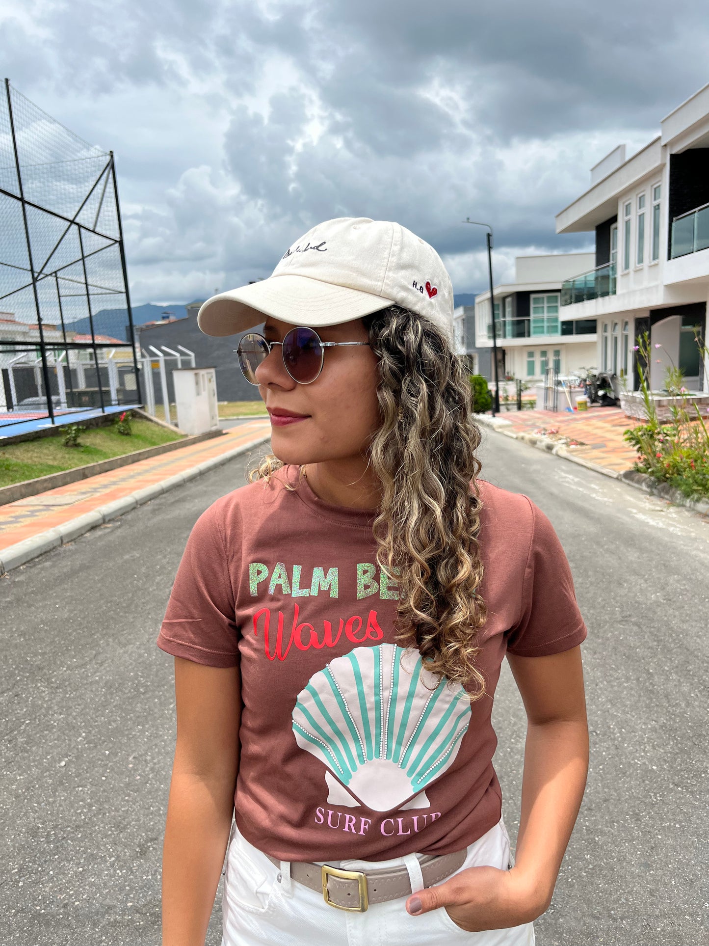 Camiseta Palm Beach Waves