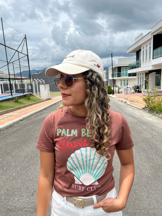 Camiseta Palm Beach Waves